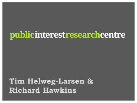 Tim Helweg-Larsen & Richard Hawkins. The Arctic.