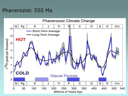 Phanerozoic 550 Ma. Cenozoic 65 Ma Late Cretaceous Southern Ocean Not shown – plateaus in the southern Indian Ocean.