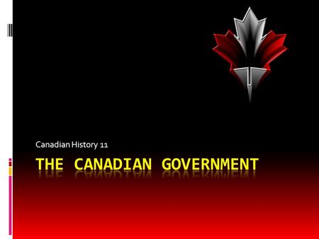 The Canadian Government