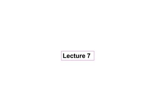 Lecture 7. Rearrangement Involving Carbocations Qn: Why is rearrangement quite common to carbocations, and not in case of radicals or anions? Formation.