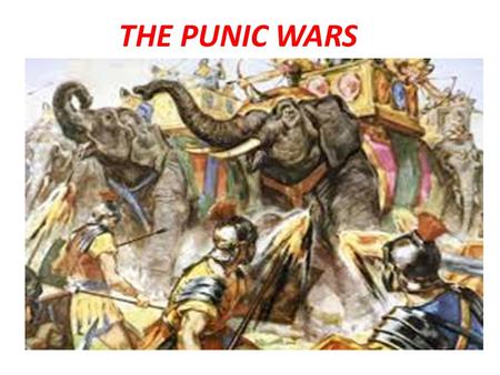 THE PUNIC WARS.