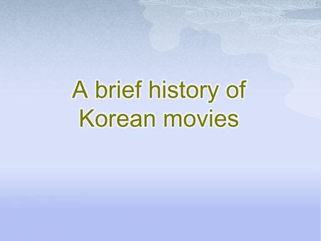  The most striking aspect of modern Korean history is the amount of turmoil that the country has endured. In this time, the people of Korea have seen.