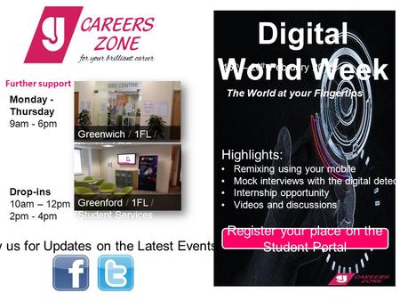 Digital World Week The World at your Fingertips 16 th – 20 th February 2015 Highlights: Remixing using your mobile Mock interviews with the digital detectives.