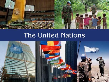 The United Nations. Essential Questions What were the mistakes that prevented the League of Nations from being able to contain conflict and prevent a.