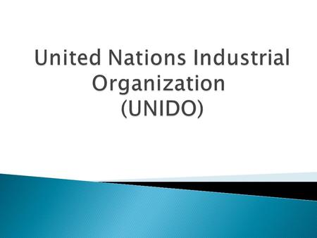  On 17 November, 1966, the United Nations General Assembly passes resolution 2152 (XXI) establishing the United Nations Industrial Organization (UNIDO)