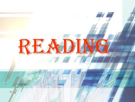 Reading Content: 1.Warm –upWarm –up 2.ExercisesExercises 3.DiscussionDiscussion Content page.