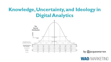 Knowledge, Uncertainty, and Ideology in Digital Analytics