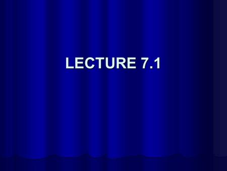 LECTURE 7.1. LECTURE OUTLINE Weekly Deadlines. Weekly Deadlines. The Metallic Bond The Metallic Bond The van der Waals Bond The van der Waals Bond The.