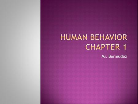 Mr. Bermudez.  Write a response to the following prompt  Imagine that you are a psychologist. Your client Linda, tells you that spirits live in the.