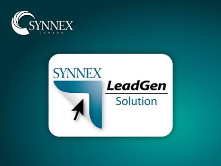 Mark Jeremiah & Bill Osborne Presenters Review of 2009 flyer program (Mark Jeremiah Presenter) Introduction to the NEW SYNNEX LeadGen Solution (Bill.