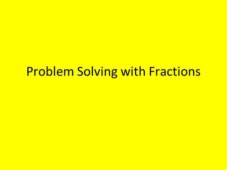 Problem Solving with Fractions. In Australia, students celebrate Christmas a little differently than we do. As we prepare for the cold weather and wish.