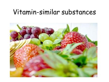 Vitamin-similar substances. Choline is a water-soluble essential nutrient. It is usually grouped within the B-complex vitamins. Choline generally refers.