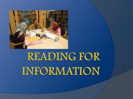 Learning Outcomes 1. Describe the reading techniques involved in fast reading; 2. Describe the reading techniques involved in slow reading; and 3. Apply.