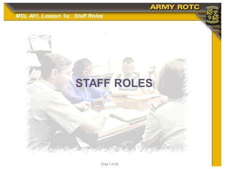 STAFF ROLES 4/23/20174/23/20174/23/2017.