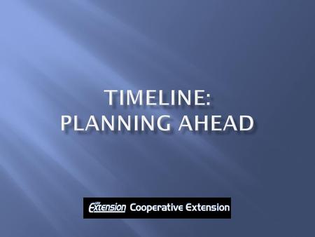 1. Proposal deadline 2. Timeline  A grant opportunity announcement will include a sponsor deadline for receipt of the proposal.  The instructions will.