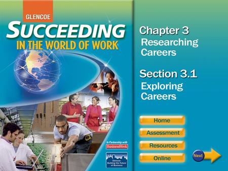 Read to Learn How to use formal and informal methods to research careers How to evaluate sources of career information How to identify work experience.