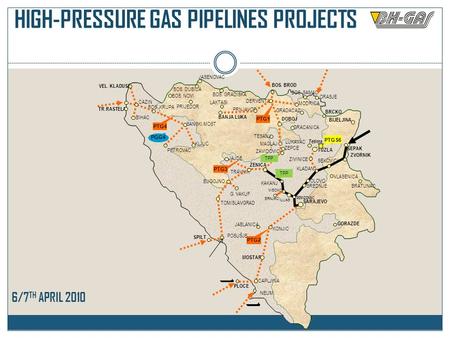 High-pressure gas pipelines projects