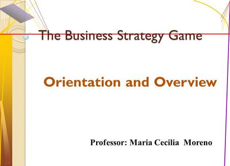 The Business Strategy Game