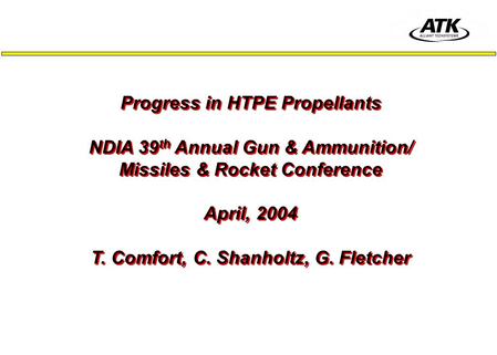 Insensitive HTPE Propellants