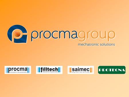 PROCMA SRL Via degli Orafi 19/21 70026 Modugno (BARI) – Italy Ph + 39 080 535 2631 Fax +39 080 530 9651