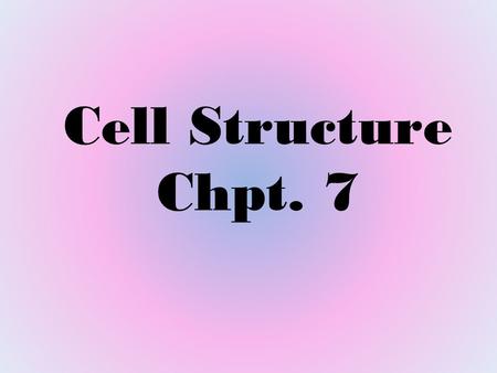 Cell Structure Chpt. 7. Microscopes Simple Microscope uses single lens max magnification x400 uses light Compound Microscope microscope used in our labs.