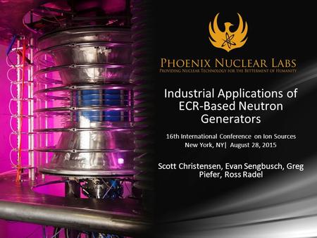 Industrial Applications of ECR-Based Neutron Generators