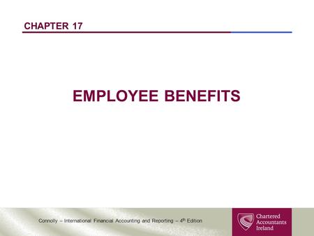 CHAPTER 17 EMPLOYEE BENEFITS.