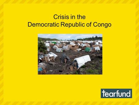 Crisis in the Democratic Republic of Congo. Conflict has brought misery and pain to the Democratic Republic of Congo. Some 1.3 million people have been.