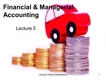 Financial & Managerial Accounting