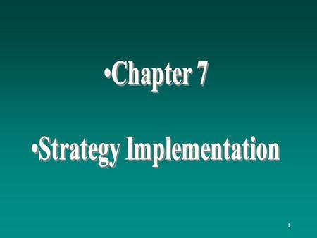 1. 2 Learning Objectives To understand:  the role of leadership in successful execution of strategies  how culture and organizational energy influence.