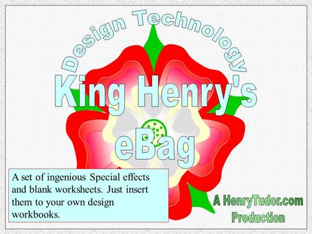 A set of ingenious Special effects and blank worksheets. Just insert them to your own design workbooks.