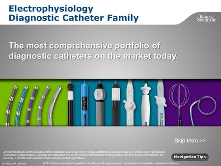 Electrophysiology Diagnostic Catheter Family