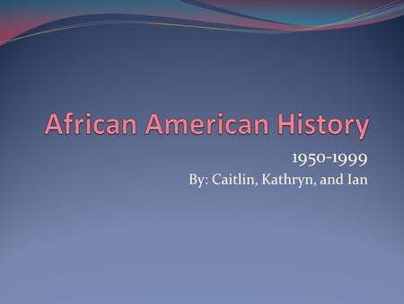 African American History