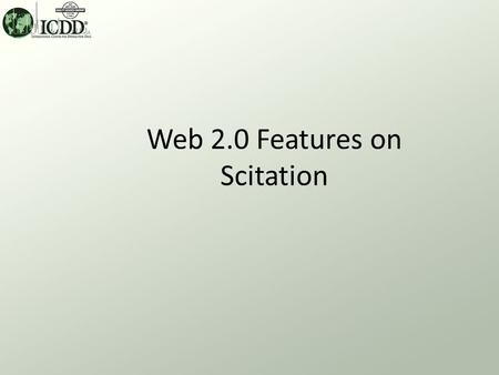 Web 2.0 Features on Scitation. Web 2.0 and Powder Diffraction Web 2.0 features can be found on the Scitation platform for Powder Diffraction –