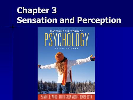 Chapter 3 Sensation and Perception