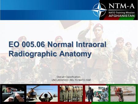 Overall Classification: UNCLASSIFIED//REL TO NATO/ISAF.