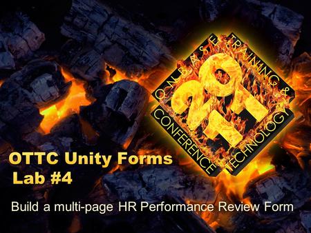 Build a multi-page HR Performance Review Form. For this lab, we will make a multi-page Unity Form to act as a Performance Review Form for our employees.