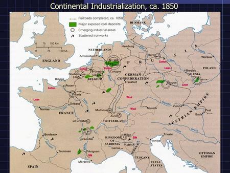 Continental Industrialization, ca. 1850. “The Seizure” (1847): Bad harvests spread hardship among family farmers throughout Europe in the 1840s.