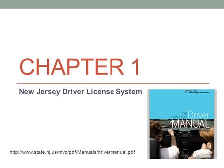 New Jersey Driver License System