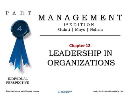 Explain why the study of leadership is so complicated and identify some of the various debates about the study of leadership Describe the different theories.