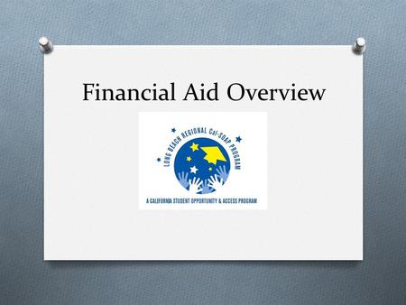 Financial Aid Overview