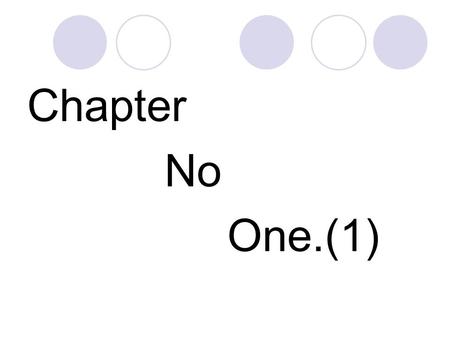 Chapter No One.(1). Effective Communications in Business.