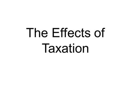 The Effects of Taxation When you earn interest – it is seen as income. Therefore it is subject to normal income tax regulations. If you are setting up.