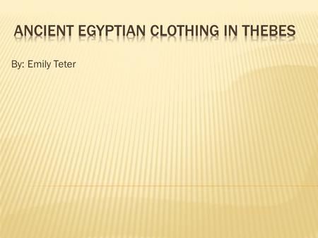 By: Emily Teter. All Ancient Egyptian Gold belonged to the pharaoh. Any gold in the hands of other Egyptians had been passed down or sold to them by the.