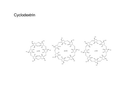 Cyclodextrin.