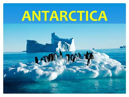 ANTARCTICA.