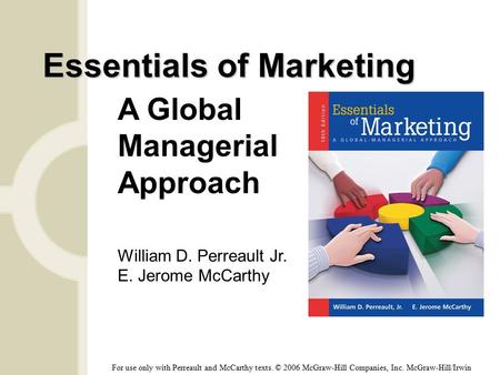 Essentials of Marketing