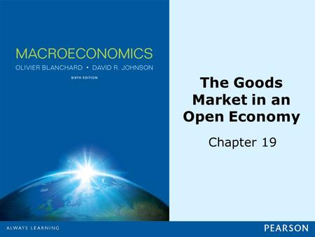 The Goods Market in an Open Economy