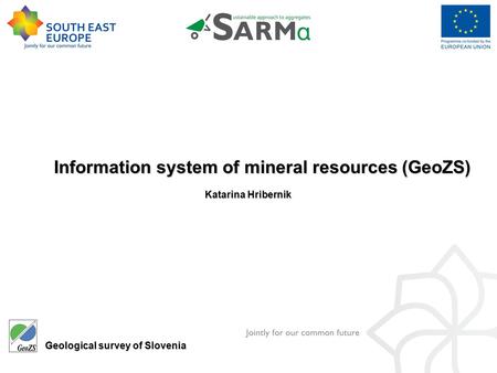 Information system of mineral resources (GeoZS)