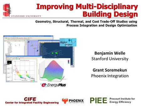 Benjamin Welle Stanford University Grant Soremekun Phoenix Integration